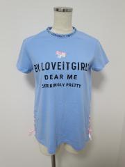 by loveit、120cm、Ｔシャツ、綿・ポリエステル、女の子用