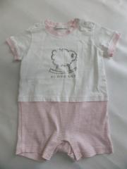 BURBERRY、80cm、ロンパース、綿、女の子用