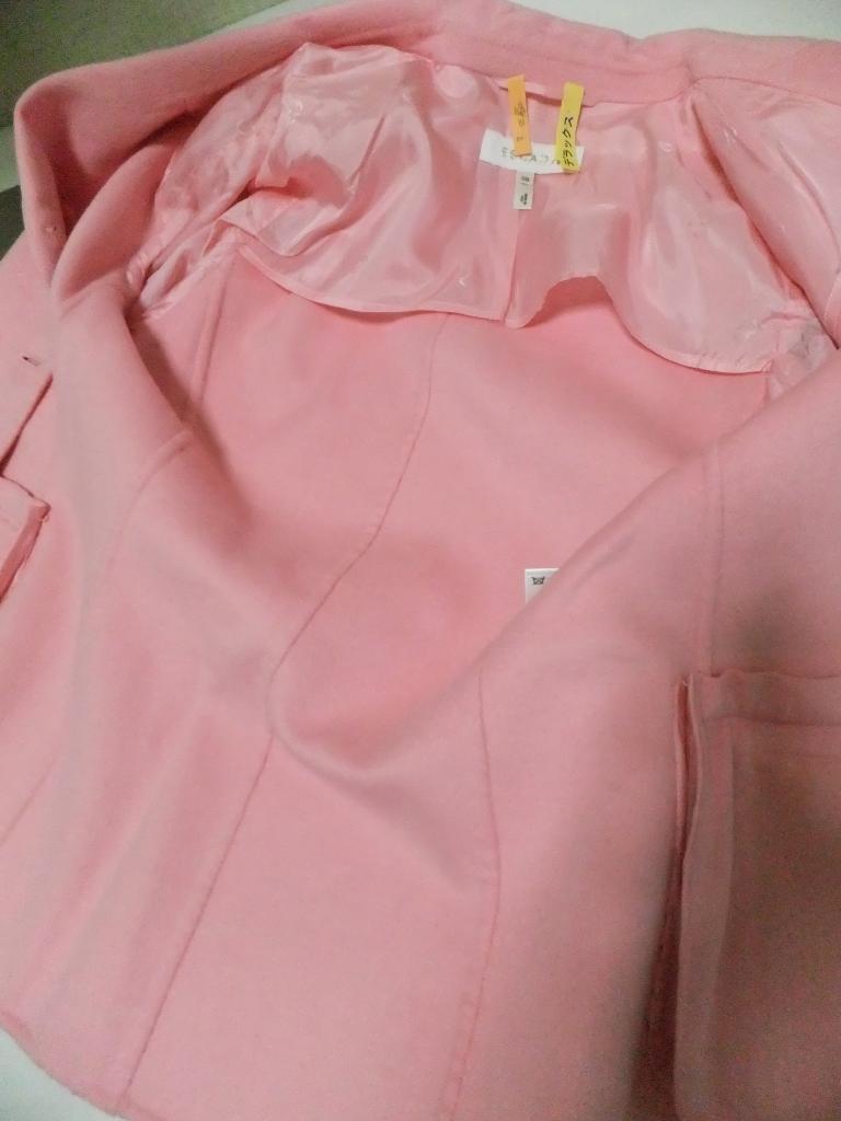 訳アリ エスカーダ ジャケット38（M）ピンク系 柔らかなジャケット