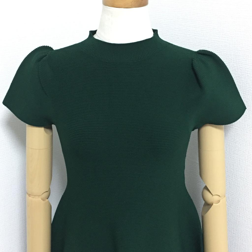 美品　試着のみ　apuweiser-riche アプワイザーリッシェ Apuweiser-riche 配色パイピングタイト