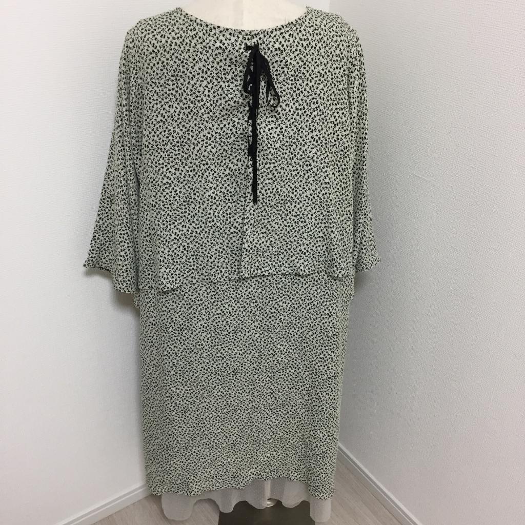 タグ無し(おそらくアズノウアズ オオラカ) ワンピース 大きいサイズ