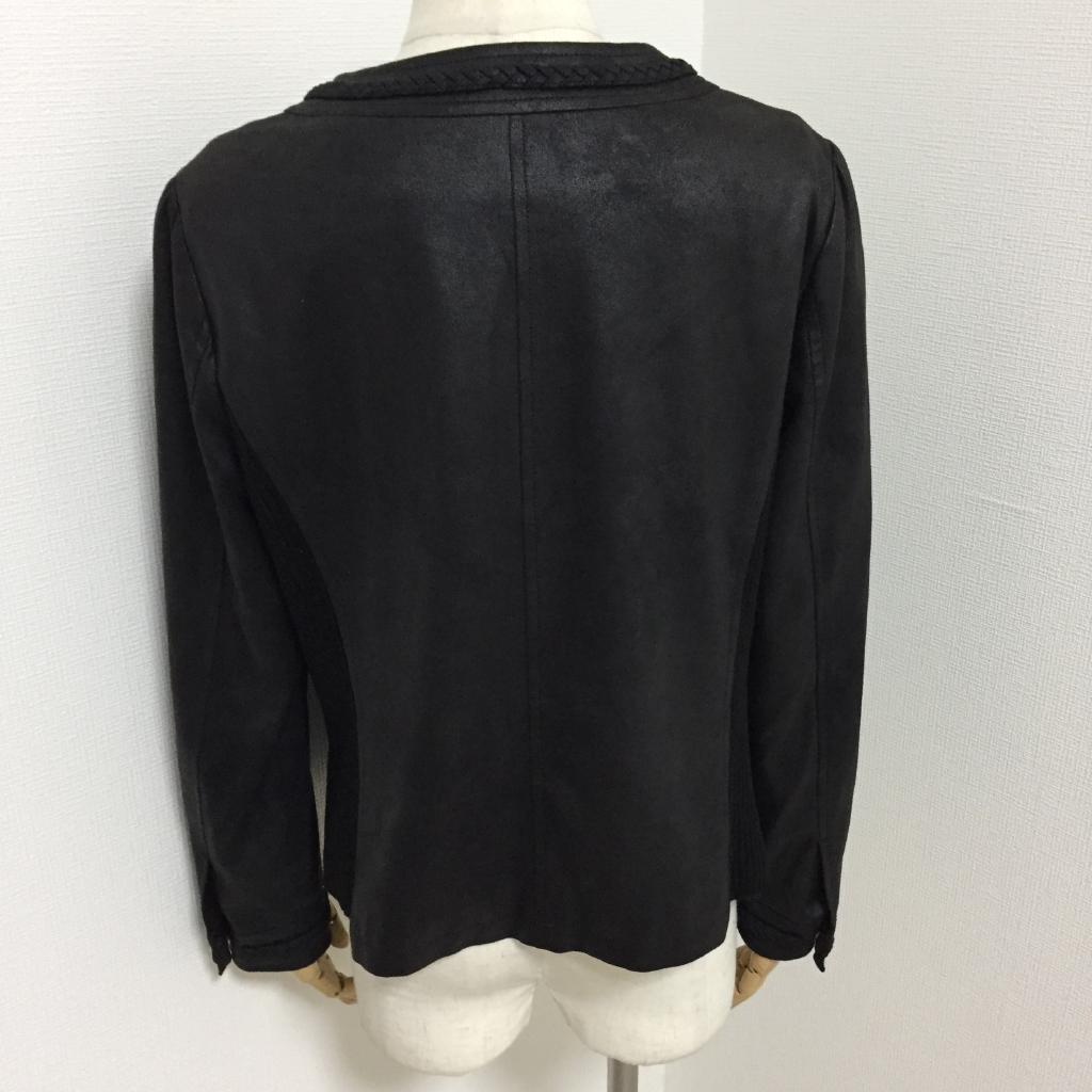 ローズティアラ　レザージャケット　 42 ローズティアラ フェイクレザージャケット 42 Rose Tiara【ローズ