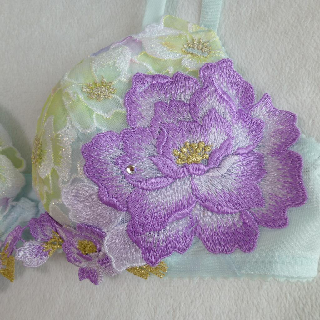 WACOAL トレフル　C65　花柄刺繍 紫 Wacoal Salute ブラジャー C65 Stylish Lab｜Wacoal Saluteのメンズの
