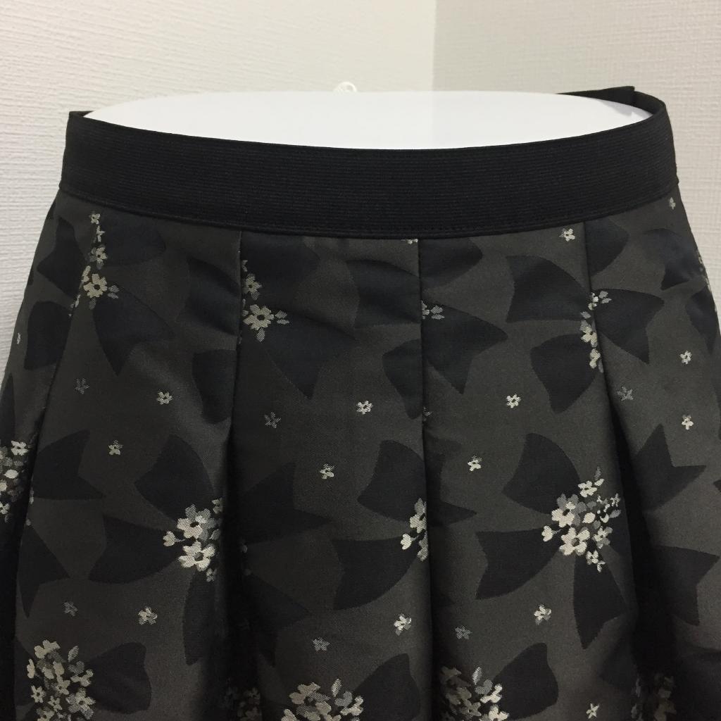 (未使用タグ付き) エムズグレイシー　40 黒フレアスカート M'S GRACY スカート 40 Stylish Lab｜M'S GRACYのレディース（婦人服