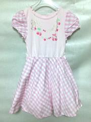 mezzo piano、120cm、ワンピース、綿、女の子用