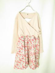 Grand Ground、130cm、ワンピース、綿・ポリウレタン、女の子用