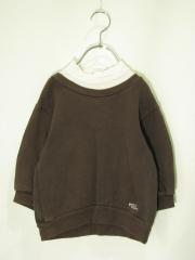 Petit main、100cm、トレーナー、綿・ポリエステル、女の子用