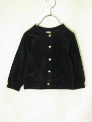 Petit main、90cm、カーディガン、綿・ポリエステル、女の子用