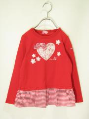 mikihouse HOT BISCUITS、110cm、Ｔシャツ、綿・ポリエステル、女の子用