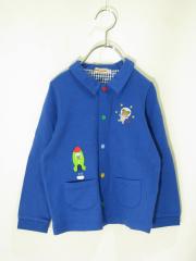 mikihouse、110cm、カーディガン、綿・ポリエステル、男の子用
