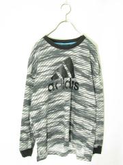 adidas、160cm、Ｔシャツ、綿・ポリエステル、男の子用