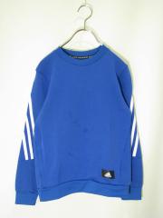 adidas、140cm、トレーナー、綿・ポリエステル、男の子用