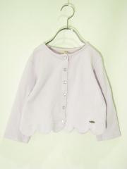 Petit main、100cm、カーディガン、綿、女の子用