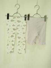 Petit main、80cm、スパッツ・レギンス、綿・ポリウレタン、女の子用