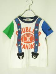 mikihouse DOUBLE.B、110cm、Ｔシャツ、綿・ポリエステル、男の子用