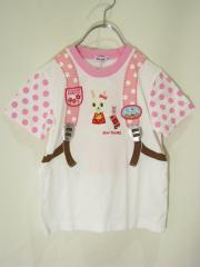 mikihouse、120cm、Ｔシャツ、綿・ポリエステル、女の子用