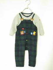 mikihouse、80cm、カバーオール、綿・ポリエステル、男の子用