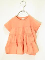 Petit main、80cm、カットソー、綿・ポリウレタン、女の子用