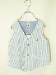 PETIT BATEAU、110cm、ベスト、綿、男の子用