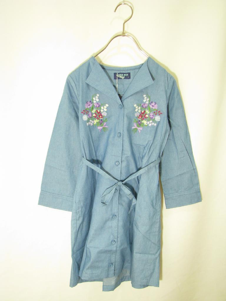 世界的に有名な ANNA SUI mini♡海の友達♡ワンピース♡140