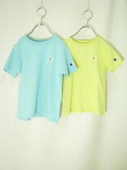 Champion、120cm、Ｔシャツ、綿・ポリウレタン、男女共用