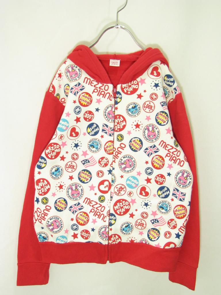 Mr.Children桜井着ヒカリノアトリエ赤ラペルブレザー mezzo piano パーカー 150cm イエローパンダ｜mezzo pianoの子供服の