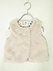 KUMIKYOKU、100cm、ベスト、ポリエステル、女の子用