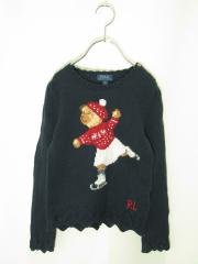 RALPH LAUREN、120cm、セーター、綿、女の子用