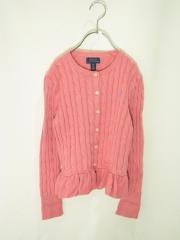 RALPH LAUREN、130cm、カーディガン、綿、女の子用