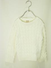 Petit main、120cm、セーター、綿、女の子用
