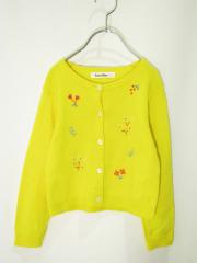 familiar、110cm、カーディガン、綿、女の子用