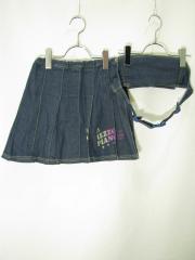 mezzo piano、130cm、スカート、綿・ポリエステル、女の子用