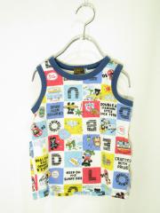 mikihouse DOUBLE.B、100cm、タンクトップ、綿・ポリエステル、男の子用