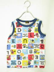 mikihouse DOUBLE.B、120cm、タンクトップ、綿・ポリエステル、男の子用
