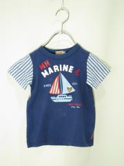 mikihouse、100cm、Tシャツ、綿・ポリエステル、男の子用