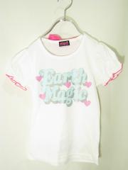 EARTHMAGIC、130cm、Ｔシャツ、綿・ポリエステル、女の子用