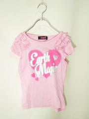 EARTHMAGIC、130cm、Ｔシャツ、綿、女の子用