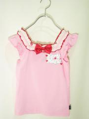 EARTHMAGIC、130cm、Ｔシャツ、綿・ポリウレタン、女の子用