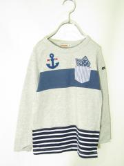 mikihouse、120cm、Ｔシャツ、綿・ポリエステル、男の子用
