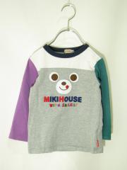 mikihouse、100cm、Ｔシャツ、綿・ポリエステル、男女共用