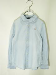 RALPH LAUREN、110cm、シャツ、綿、女の子用