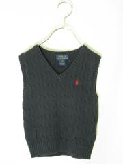 RALPH LAUREN、90cm、ベスト、綿、男女共用