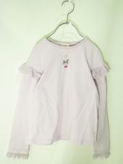 mezzo piano、130cm、Ｔシャツ、綿、女の子用