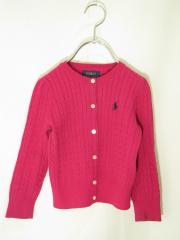RALPH LAUREN、90cm、カーディガン、綿、女の子用